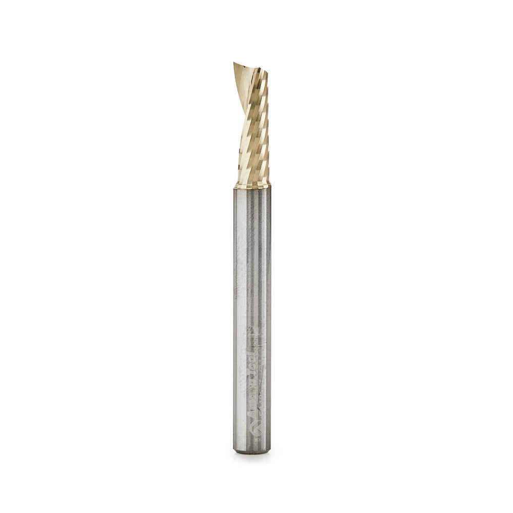 Amana Tool - 51480-Z - 1/4Dx1/4"SHK SPIRAL O ALU ZRN