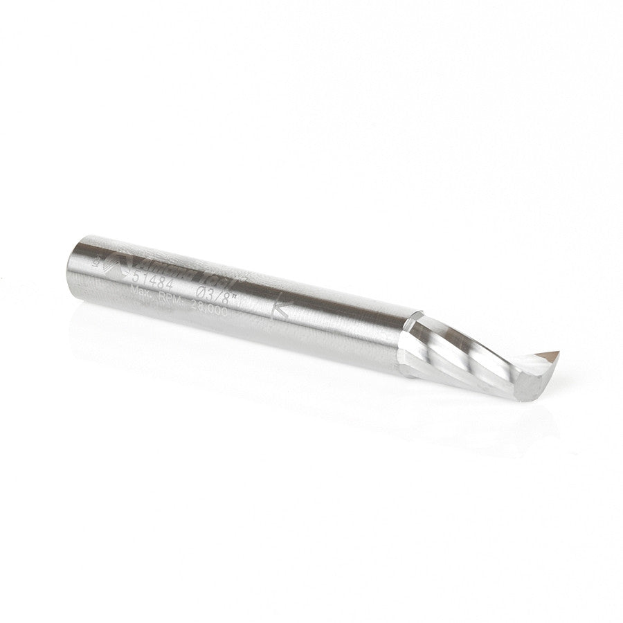 Amana Tool - 51484 - 3/8"Dx3/8"SHK SPIRAL O ALUMINU