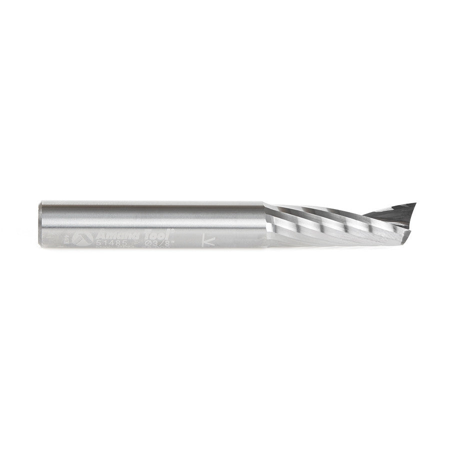 Amana Tool - 51485 - 3/8"Dx3/8"SHK SPIRAL O ALUMINU