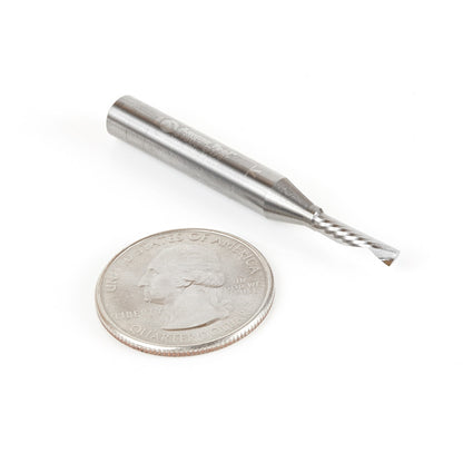 Amana Tool - 51503 - 1/8"Dx1/4"SHK SPIRAL O ALUMINU