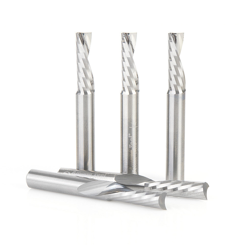 Amana Tool - 51504-5 - 5PC 1/4x1/4"SHK SPIRAL PLASTIC