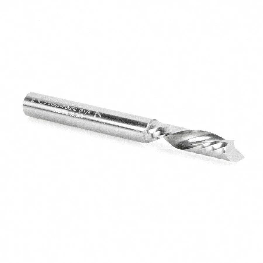 Amana Tool - 51505 - 1/4"Dx1/4"SHK SPIRAL O PLASTIC