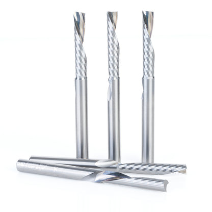 Amana Tool - 51507-5 - 5PC 1/4x1/4"SHK SPIRAL PLASTIC