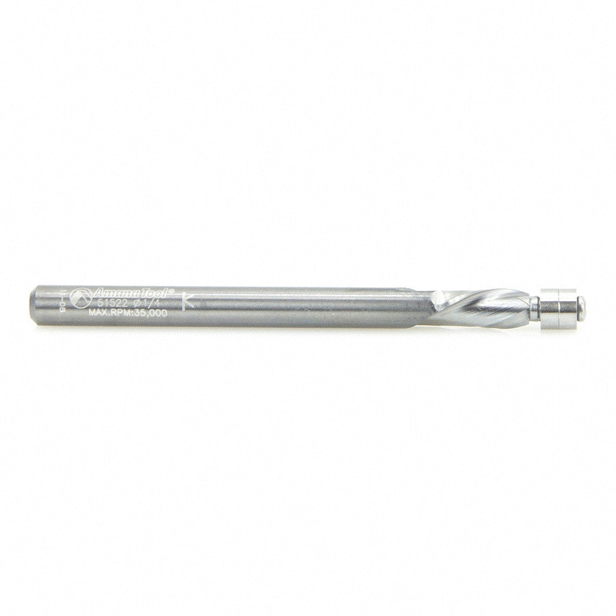 Amana Tool - 51522 - ALUMINUM FLUSH TRIM 1/4 D DOWN
