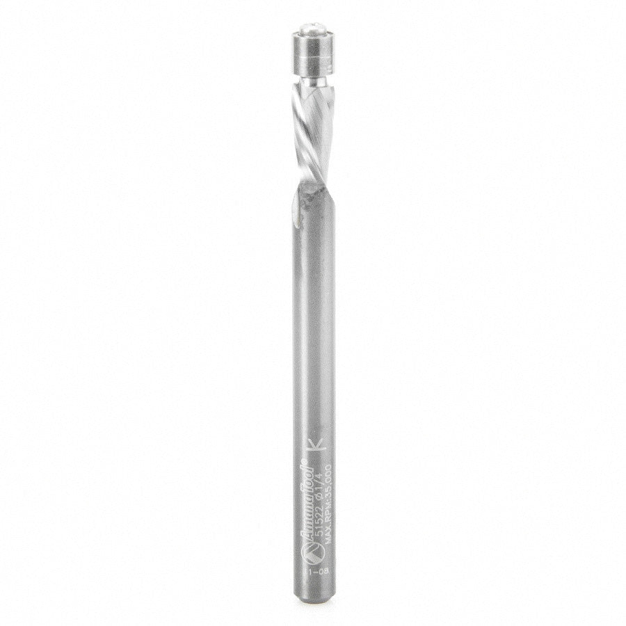 Amana Tool - 51522 - ALUMINUM FLUSH TRIM 1/4 D DOWN