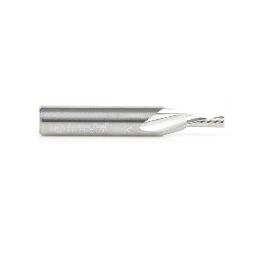 Amana Tool - 51523 - 1/8"Dx1/4"SHK SPIRAL O PLASTIC
