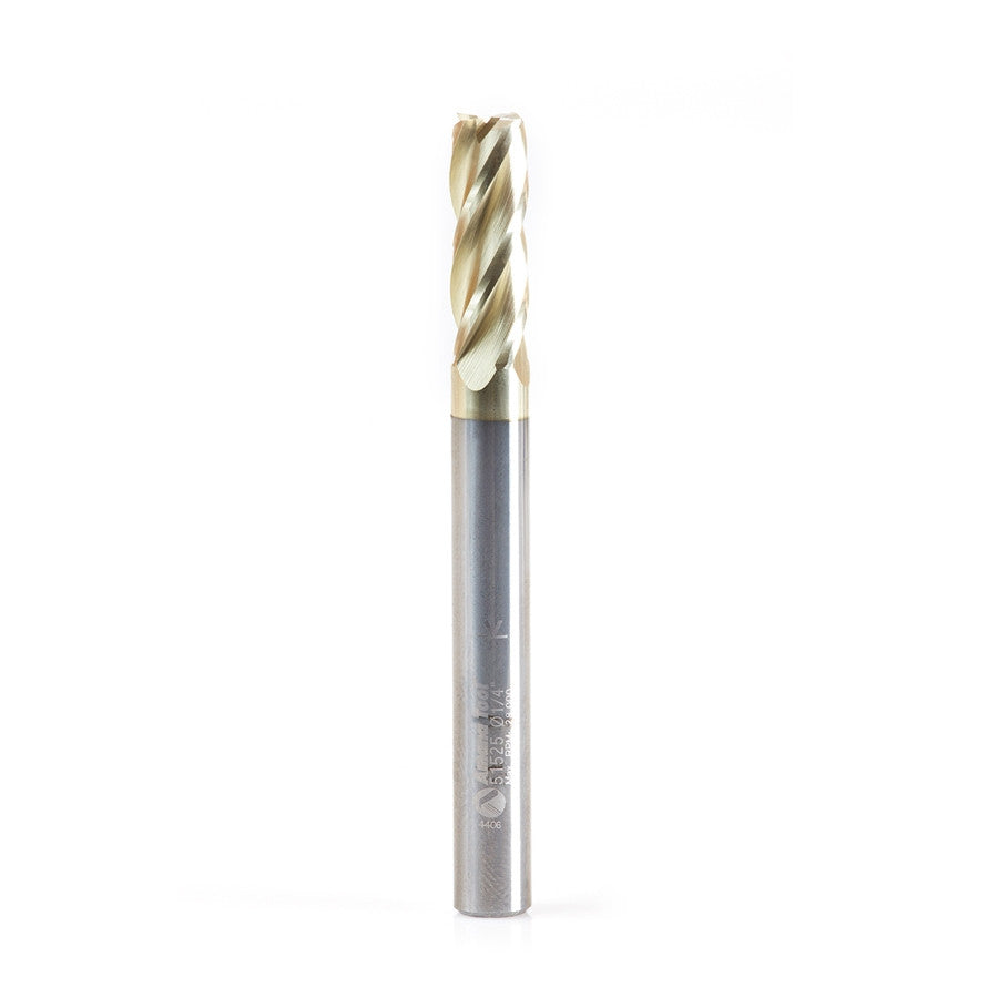 Amana Tool - 51525 - 1/4"DIA UPCUT FIBERGLASS ZrN