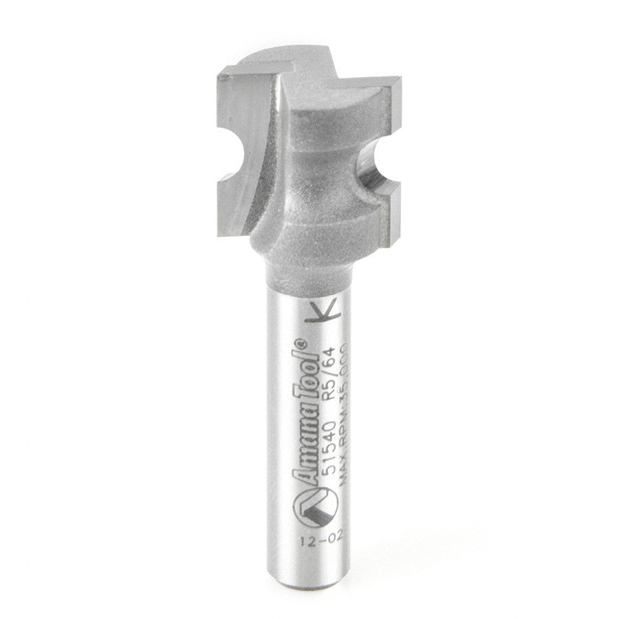 Amana Tool - 51540 - BULL NOSE 5/64" RAD. 1/4 SHANK