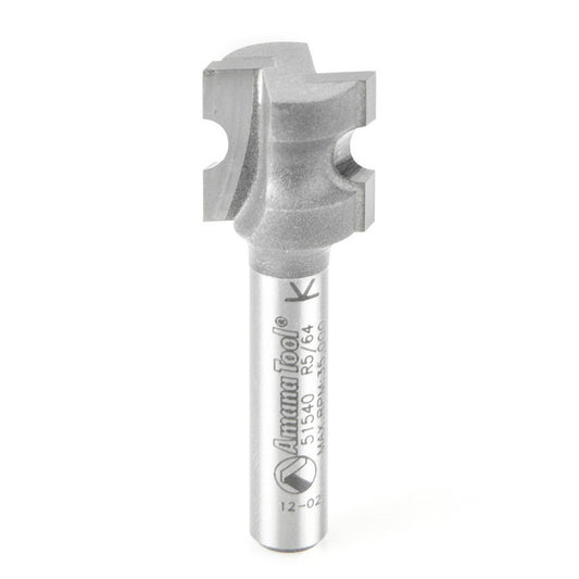 Amana Tool - 51540 - BULL NOSE 5/64" RAD. 1/4 SHANK