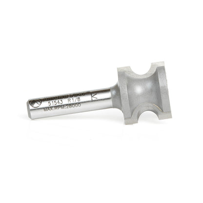 Amana Tool - 51543 - BULL NOSE 1/8" RAD. 1/4" SHANK