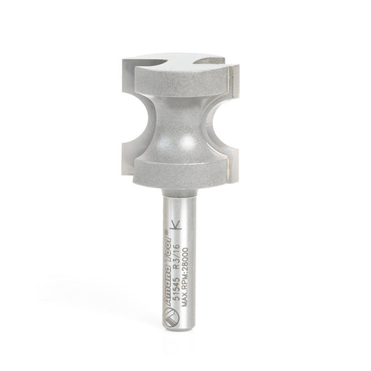 Amana Tool - 51545 - BULL NOSE 3/16 RAD 1/4" SHANK