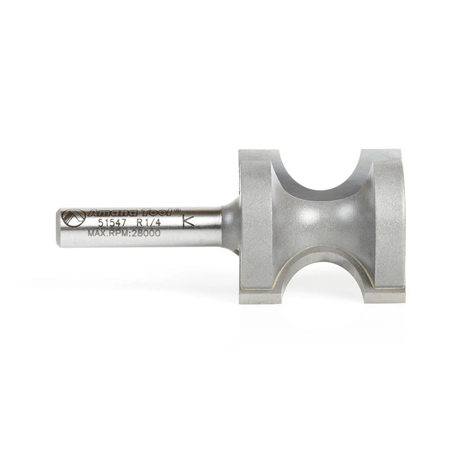 Amana Tool - 51547 - BULL NOSE 1/4 RAD. 1/4" SHANK