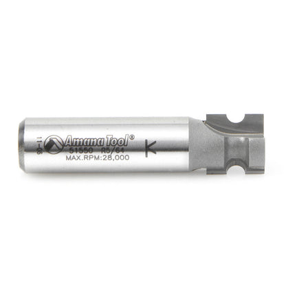 Amana Tool - 51550 - BULL NOSE 5/64" RAD. 1/2 SHANK