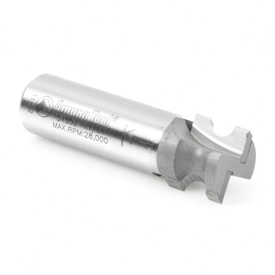 Amana Tool - 51552 - BULL NOSE 7/64" RAD. 1/2 SHANK