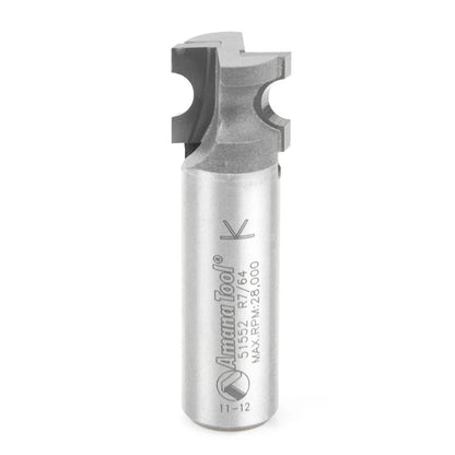 Amana Tool - 51552 - BULL NOSE 7/64" RAD. 1/2 SHANK