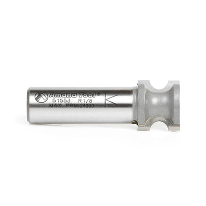 Amana Tool - 51553 - BULL NOSE 1/8" RAD. 1/2 SHANK
