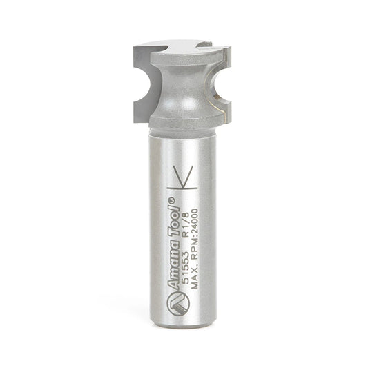 Amana Tool - 51553 - BULL NOSE 1/8" RAD. 1/2 SHANK