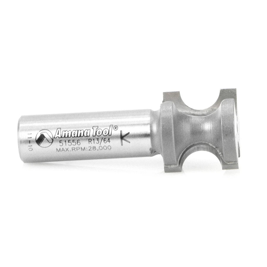 Amana Tool - 51556 - BULL NOSE 13/64 RAD. 1/2 SHANK