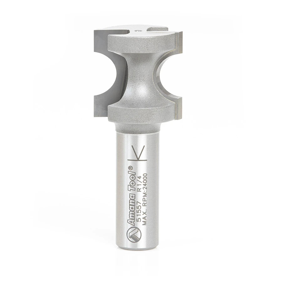 Amana Tool - 51557 - BULL NOSE 1/4" RAD. 1/2 SHANK
