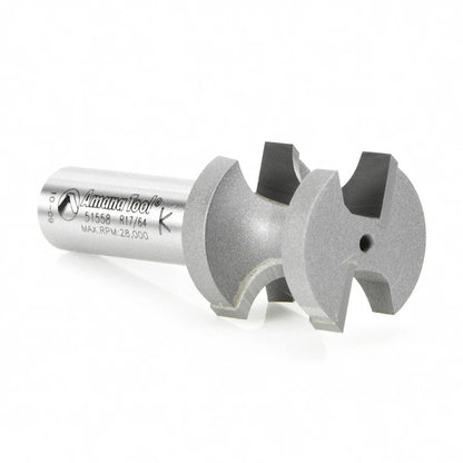 Amana Tool - 51558 - BULL NOSE 17/64" RAD 1/2 SHANK