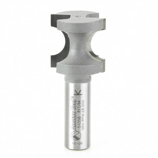 Amana Tool - 51558 - BULL NOSE 17/64" RAD 1/2 SHANK