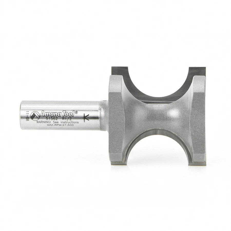 Amana Tool - 51562 - BULL NOSE 1/2" RAD. 1/2" SHANK