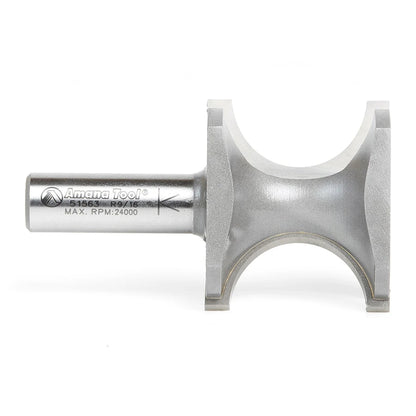 Amana Tool - 51563 - BULL NOSE 9/16 RAD. 1/2 SHANK