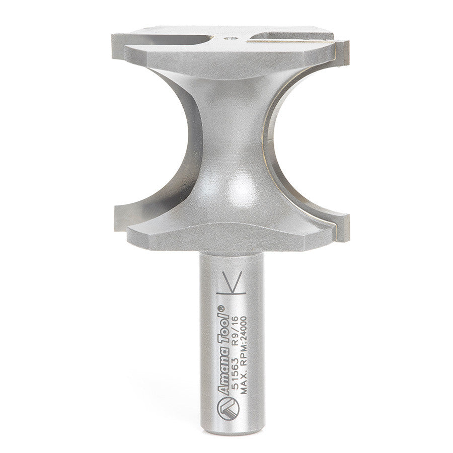 Amana Tool - 51563 - BULL NOSE 9/16 RAD. 1/2 SHANK