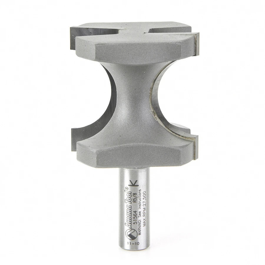 Amana Tool - 51564 - BULL NOSE 5/8" RAD. 1/2" SHANK