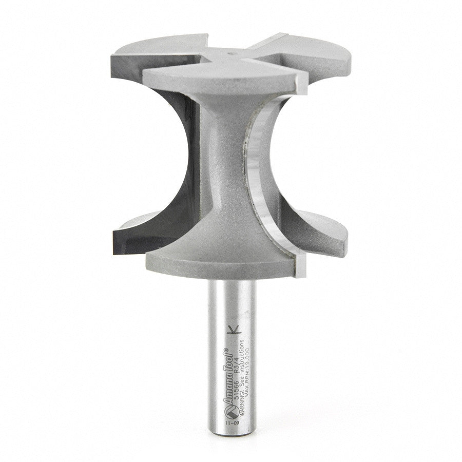 Amana Tool - 51566 - BULL NOSE 3/4" RAD. 1/2" SHANK
