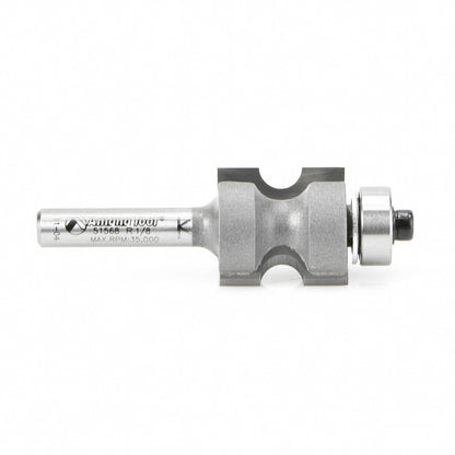 Amana Tool - 51568 - BULL NOSE 1/8 RADIUS WITH B.B