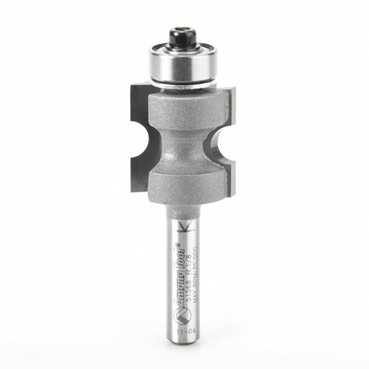 Amana Tool - 51568 - BULL NOSE 1/8 RADIUS WITH B.B