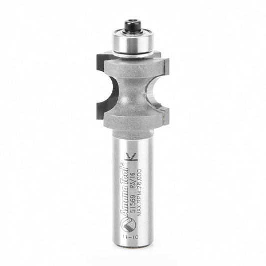 Amana Tool - 51569 - BULL NOSE 13/64 RADIUS W/B.B.