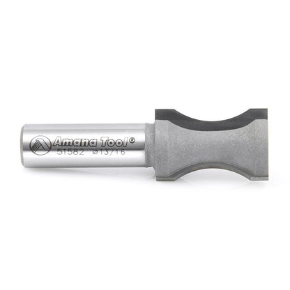Amana Tool - 51582 - CONVEX EDGING BIT 1/2 SHANK