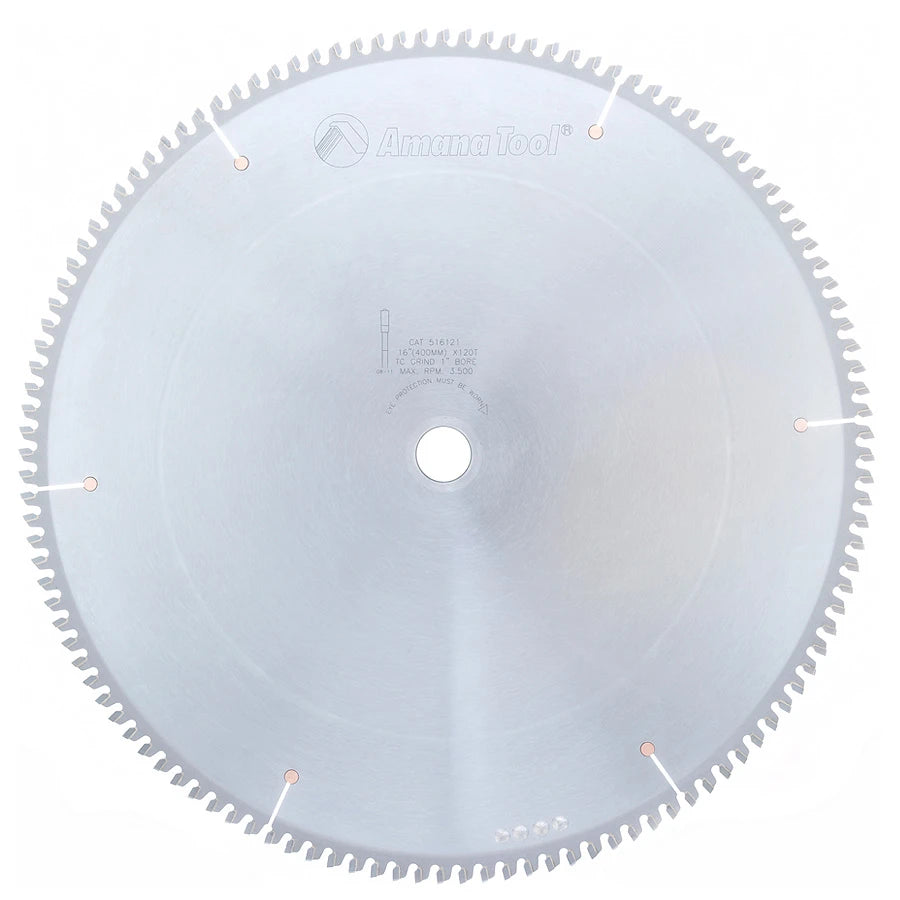 Amana Tool - 516121 - 16"/120T NON FERROUS TCG GRIND