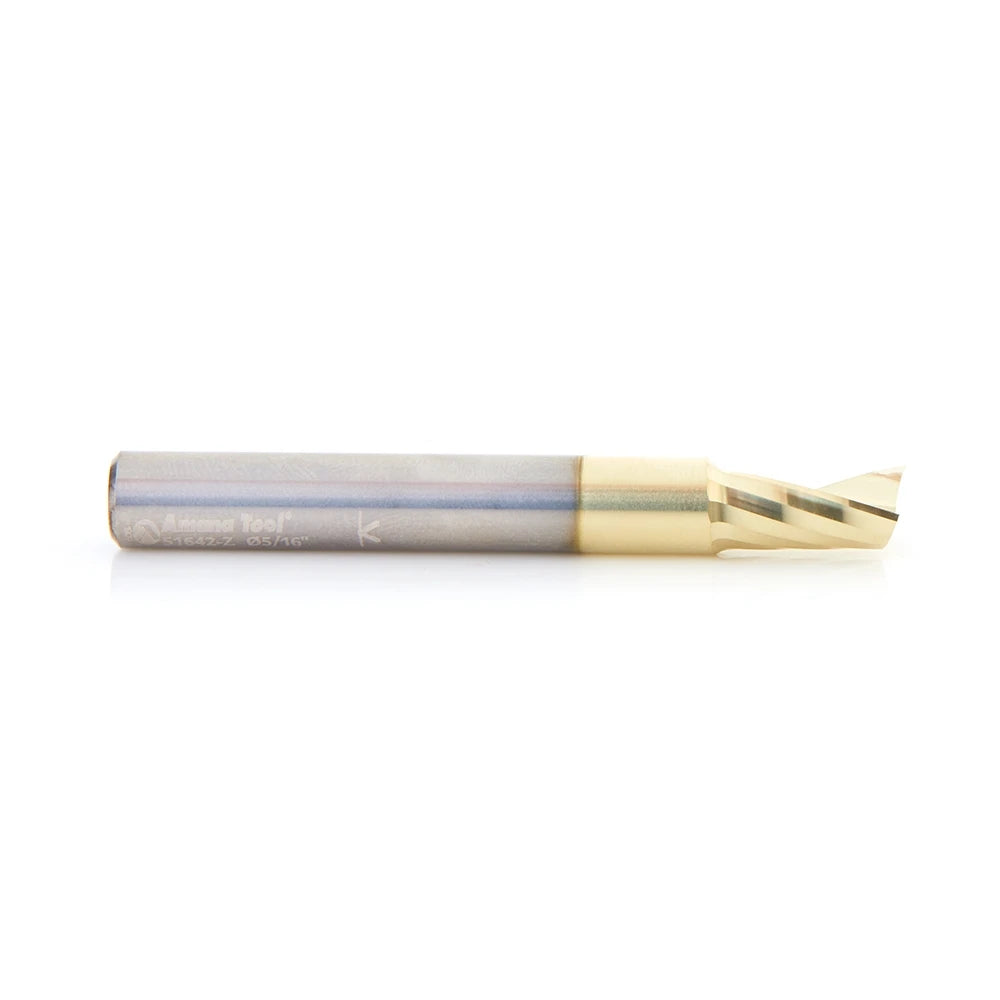 Amana Tool - 51642-Z - 5/16Dx5/16SHK UPCUT ALUM ZRN