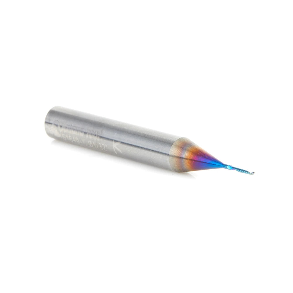 Amana Tool - 51649-K - 1/32"x1/4SHK UPCUT PLASTIC SPK