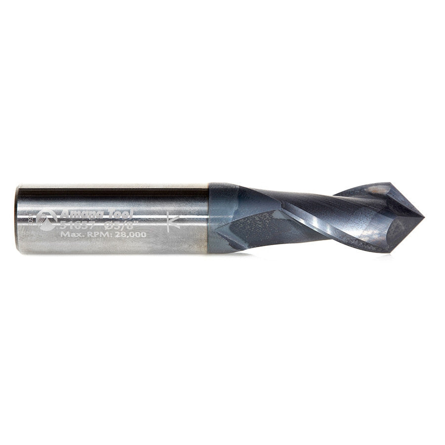 Amana Tool - 51657 - 5/8"D SC 90D DRILL MILL AlTiN