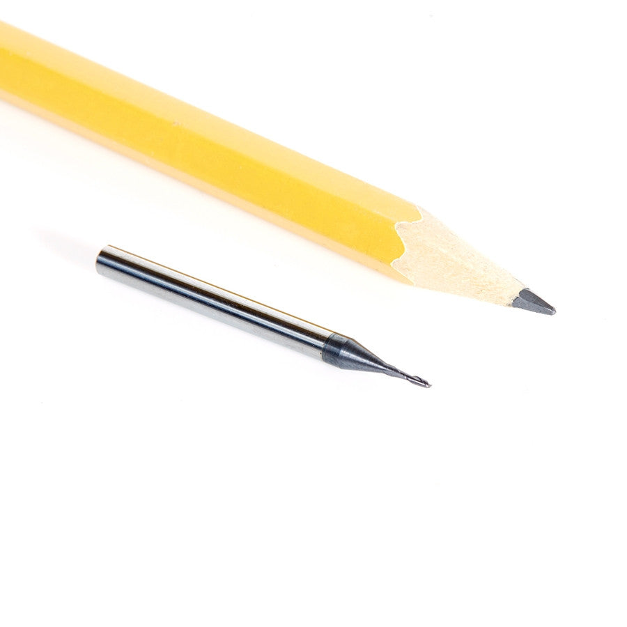 Amana Tool - 51665 - .035"D 2FL SQUARE MINI AlTiN