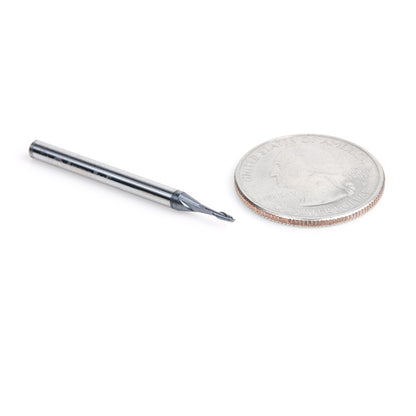 Amana Tool - 51668 - .050"D 2FL SQUARE MINI AlTiN