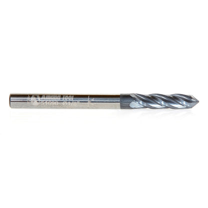 Amana Tool - 51690 - 1/8"D 4FL 90D DRILL MILL AlTiN
