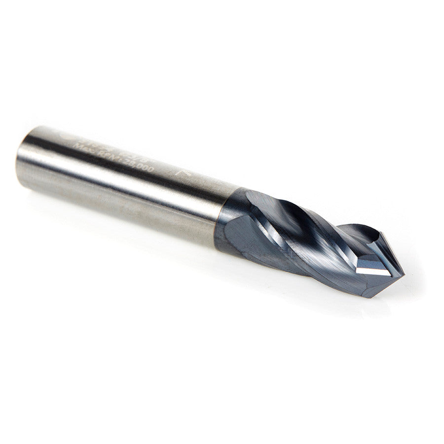 Amana Tool - 51694 - 3/8"D 4FL 90D DRILL MILL AlTiN