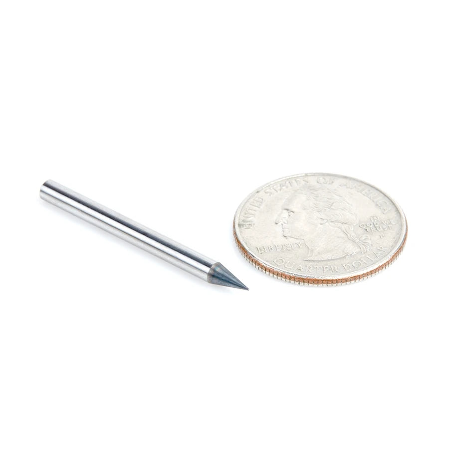 Amana Tool - 51719 - .010"D 4FL SQUARE MINI AlTiN