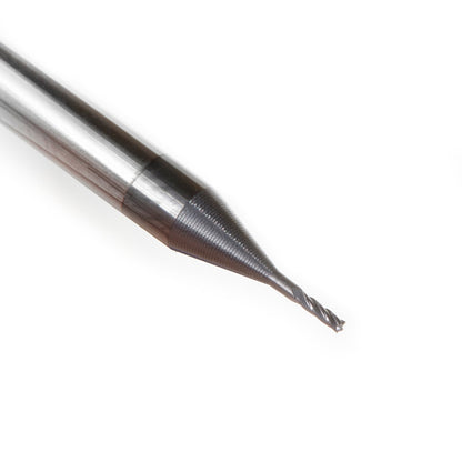 Amana Tool - 51722 - .025"D 4FL SQUARE MINI AlTiN