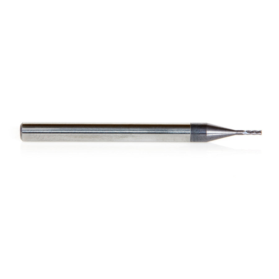 Amana Tool - 51723 - .030"D 4FL SQUARE MINI AlTiN