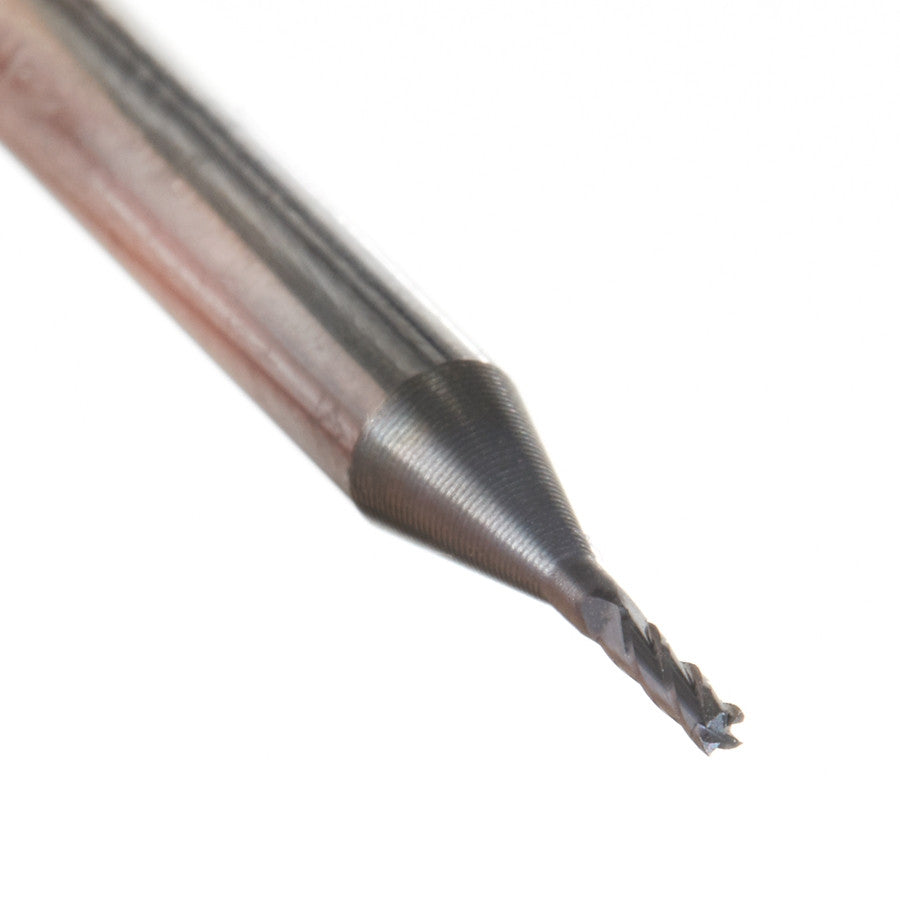 Amana Tool - 51724 - .035"D 4FL SQUARE MINI AlTiN