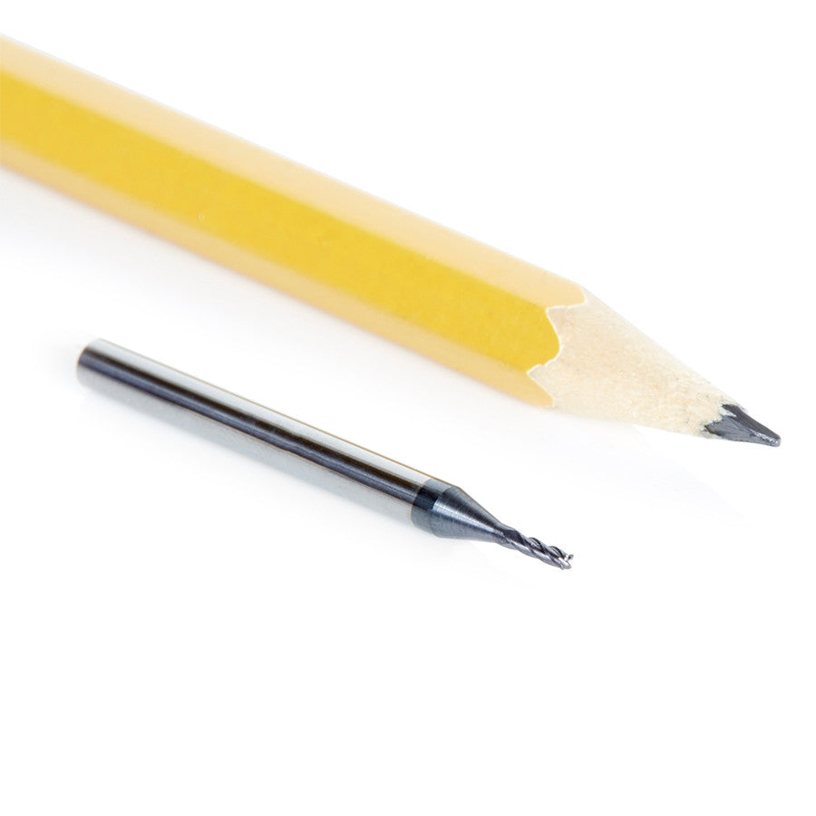 Amana Tool - 51726 - .045"D 4FL SQUARE MINI AlTiN
