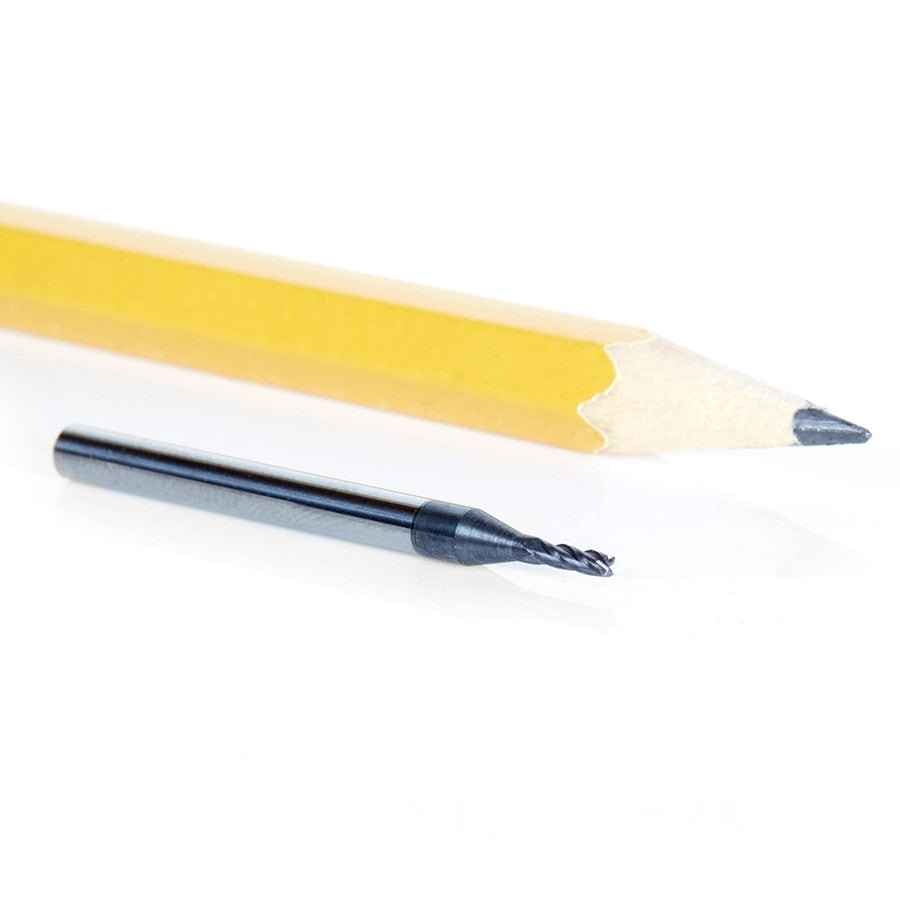 Amana Tool - 51728 - .055"D 4FL SQUARE MINI AlTiN