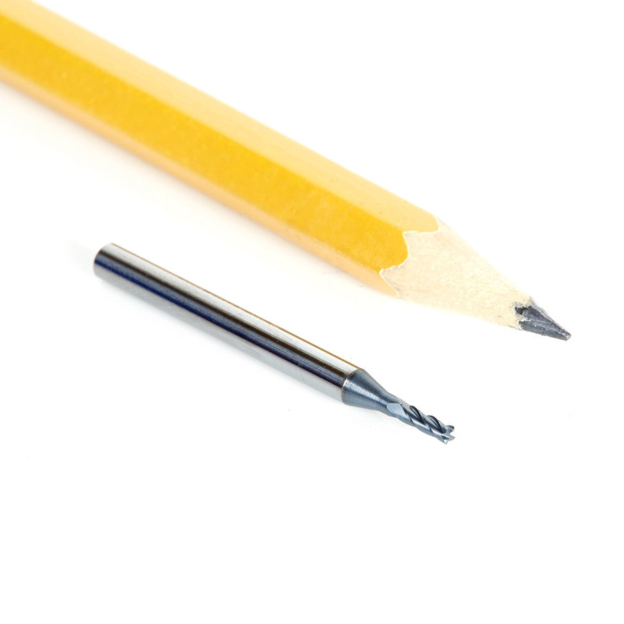 Amana Tool - 51729 - .060"D 4FL SQUARE MINI AlTiN