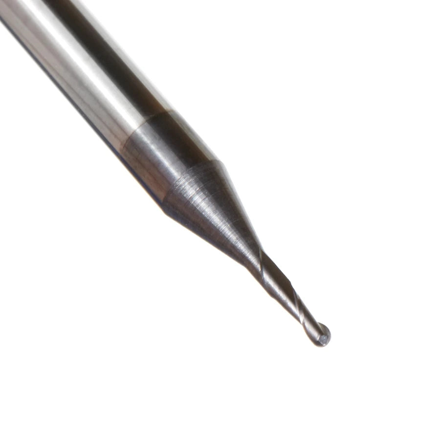 Amana Tool - 51744 - .035"D 2FL BALL MINIMILL AlTiN